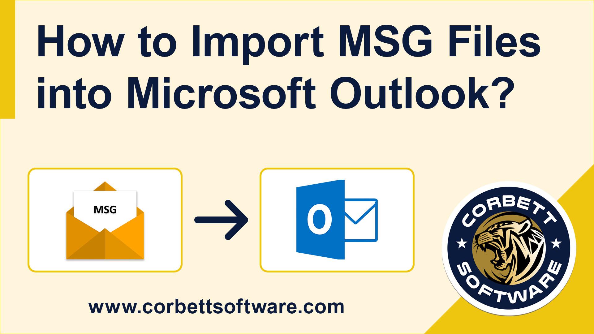 ways to fix cannot open msg files with outlook on windows