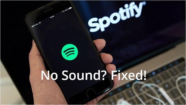 fixes for spotify playing but no sound on android and iphone