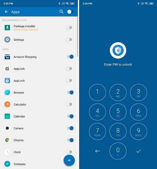 how to lock apps on samsung galaxy phone with fingerprint or password