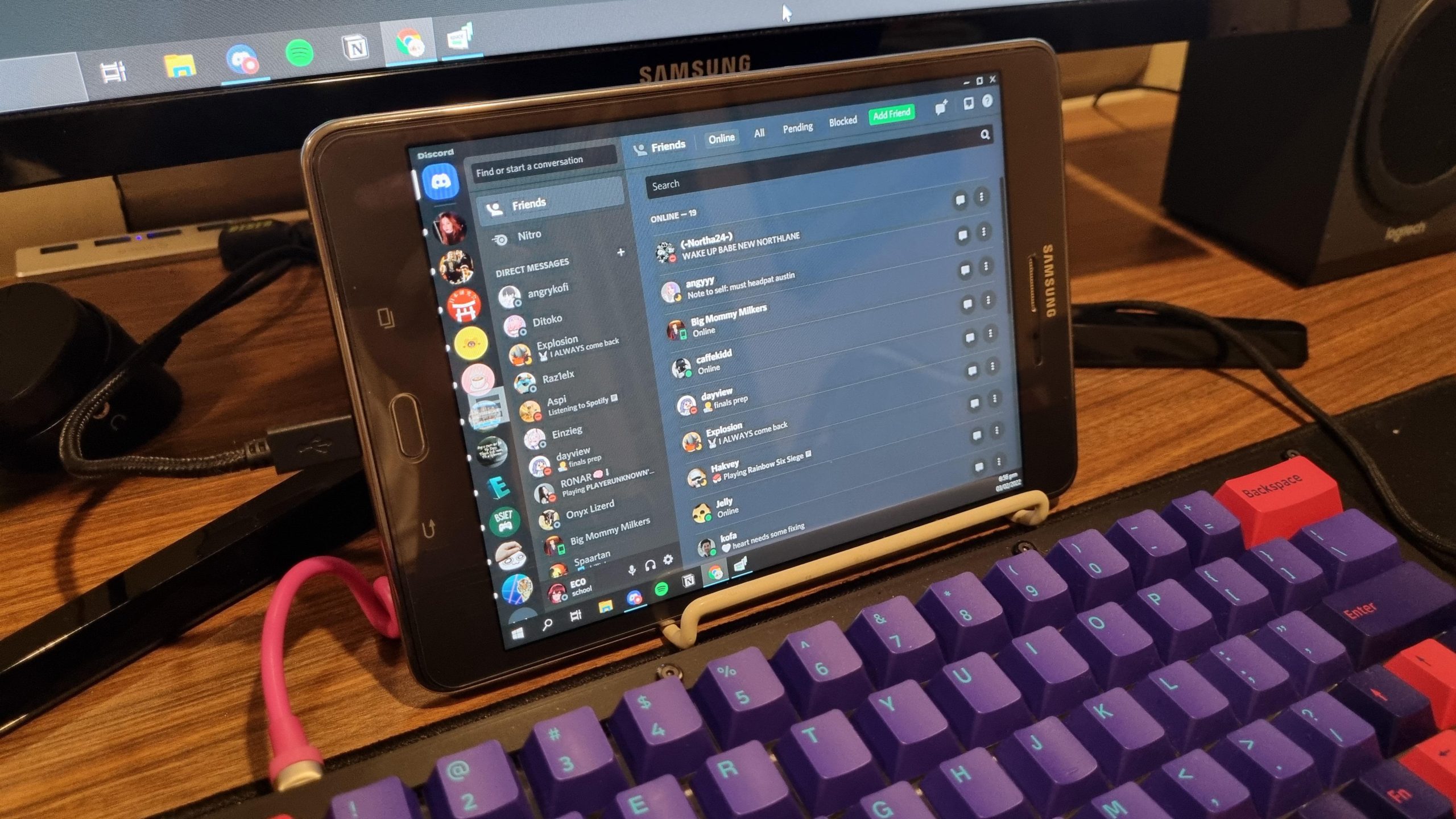 use your android as second monitor